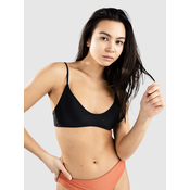 Volcom Simply Solid Crop Zgornji del bikini black Gr. L