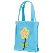 Filcana poklon vrecica HOBBY FLORA 14x15x4 cm - više boja Boja: Plava