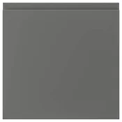 VOXTORP Front fioke, tamnosiva, 40x40 cm