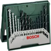 Bosch Bosch 15-dijelni komplet svrdla za beton, drvo in metal, 2607019675
