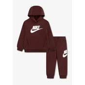 Nike Sportswear Trenirka za tek CLUB FLEECE čokolada/bela