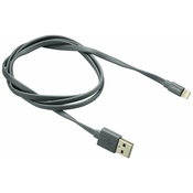 CANYON cable MFI-2 Lightning 12W 1m Dark Grey