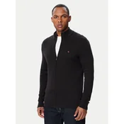 Tommy Hilfiger Pletena jopica Essential MW0MW36517 Črna Regular Fit