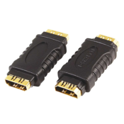 Adapter spojka HDMI A - HDMI A, Female/Female, pozlacená