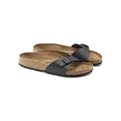 BIRKENSTOCK Madrid Birko-Flor Narrow - Black Črna