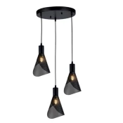 ELMARK PARIS VISILICA 3XE14 KRUG CRNA