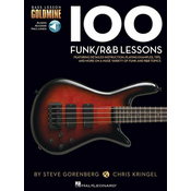 Hal Leonard 100 Funk/R&B Lessons Bass