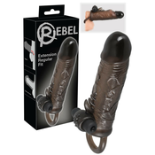 Rebel Regular - vibracijski penis prekrivač (19cm)