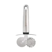 Double-wheeled pastry cutter, stainless steel, 16 cm - MasterClass