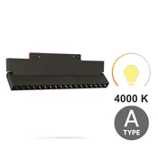 LED linearni reflektor nastavljiv 18W 3CCT 3000K 4000K 6000K tip A za magnetne tirnice SMART TRACK 48VDC