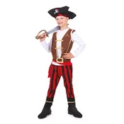 Otroški piratski kostum, velikost XL