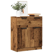 Komoda boja starog drva 60 x 30 x 70 cm od konstruiranog drva