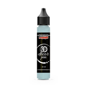 3D svinčnik décor pen Pentart 30 ml | izberite odtenek - Silver