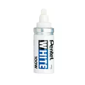 Mini permanentni marker Pentel White X100W - 6.6mm, bijeli
