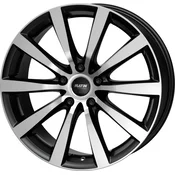 PLATIN P66 8x19 5x112 ET38,1 CB66,5 SCHWARZ POL.MATT – alu felga