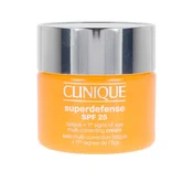 Clinique Superdefense™: SPF 25 Fatigue + 1st Signs of Age Multi-Correcting Cream - for dry to combination skin types Osvežavajuca gel krema za suvu do kombinovanu kožu Kreme za lice