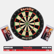 Klasični pikado s puščicami KARELLA/Perfect Match/set
