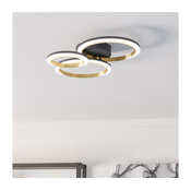 Eglo 901224 - LED Zatemnitvena stropna svetilka CALLIERA LED/20W/230V črna/zlata