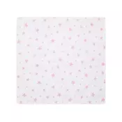 PAMUCNA PELENA - 80/80CM PINK STARS