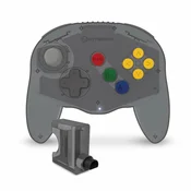 Brezžični kontroler Hyperkin Admiral Premium - Space Black (N64)
