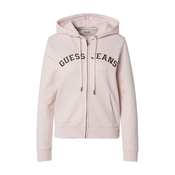 GUESS JEANS Jopa na zadrgo bež/roza/črna