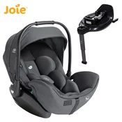 joie otroški avtosedež i-level™ pro i-size (40-87 cm) signature ebony + isofix baza encore