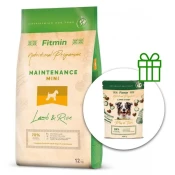 Fitmin Maintenance Mini Lamb & Rice 12 kg + Fitmin Play&Train Lamb & Beef BESPLATNO