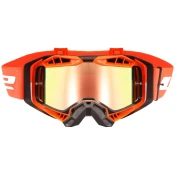 Motocross naočale LS2 Aura PRO crno-narančasta iridium plexiglass