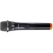 Mikrofon Lenco - MCW-011BK, bežični, crni