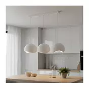 Brilagi - Viseča svetilka na jeklenem kablu YONTU 3xE27/40W/230V bela