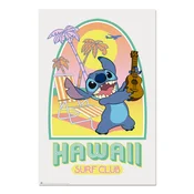 Grupo PLAKAT DISNEY STITCH HAWAII CLUB SURF, (20837138)