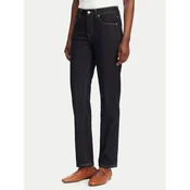Tommy Hilfiger Jeans hlače Classic WW0WW42486 Mornarsko modra Straight Fit