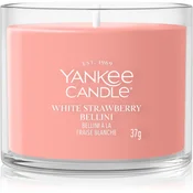 Yankee Candle White Strawberry Bellini votivna sveča 37 g