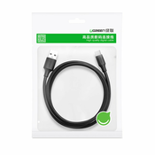 NEW Kabel adapterja USB - USB-C Quick Charge 3.0 3A 0,25 m črn