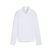 PUMA Pure 2.0 Quarter-Zip Women, Sport, White Glow, XL