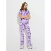 Sinsay - Flare tajice sa tie-dye uzorkom - lavanda