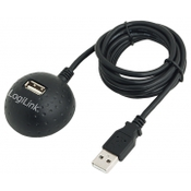 LOGILINK USB produžni kabel crna 1.5m CU0013B