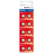 Agfa Baterija alkalna AG0, 1,5V dugmasta, blister pak.10 kom. - AF AG0