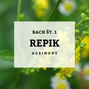 Bachove kapljice 1, Repik - Agrimony, 10 ml