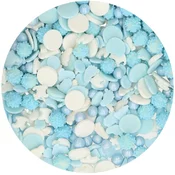 Funcakes Modro-bela sladkorna dekoracija - Baby Boy 50 g