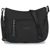 LANCASTER  Torbe za čez ramo BASIC POMPON 38  Črna