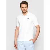 La Martina Polo majica BPMP01 PK031 Bela Regular Fit