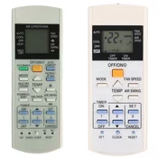 General PANASONIC CS-MRE7MKE CU-2RE15MBE CS-MRE9MKE CU-2RE18MBE CS-MRE12MKE - zamenjava daljinski upravljalnik