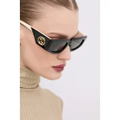 Sončna očala Gucci ženska, črna barva, GG1664S