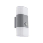 Eglo 97313 - LED spoljašnje zidno svetlo sa senzorom FAVRIA 1 2xLED/5,5W/230V IP44