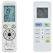 General SINCLAIR YAW1F9, YAW1F5 - luxurious backlit remote control