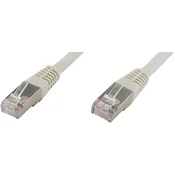 econ connect econ connect F6TP3GR RJ45 omrežni kabel\, Patch kabel CAT 6 S/FTP 3.00 m siva dvojno zaščiten 1 kos, (20415565)