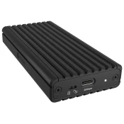 IcyBox IB-1917M-C32a ohišje za 1x M.2 NVMe SSD z USB-C 3.2 Gen 2x2 do 20 Gbit/s