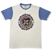Kiss Rock and Roll Over Purple & White L Majica