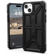 Ovitek UAG Monarch za iPhone 15 Plus - carbon fiber